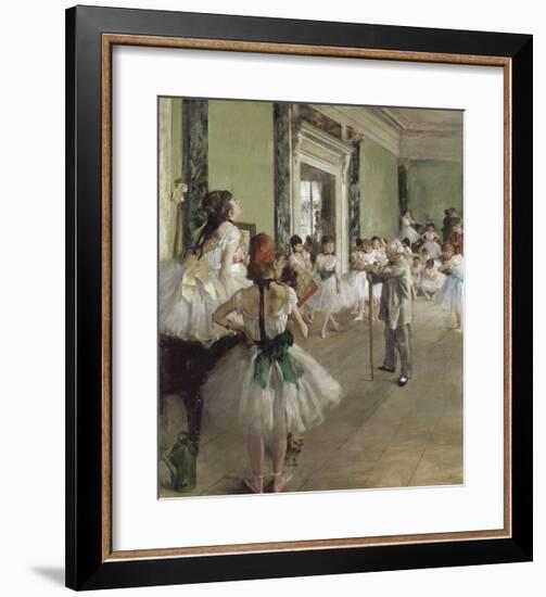 The Ballet Class, 1871-1874-Edgar Degas-Framed Premium Giclee Print