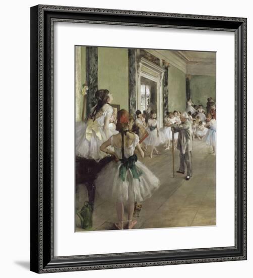 The Ballet Class, 1871-1874-Edgar Degas-Framed Premium Giclee Print