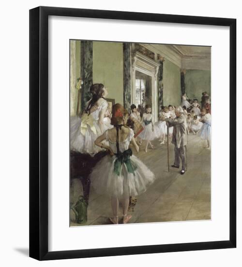 The Ballet Class, 1871-1874-Edgar Degas-Framed Premium Giclee Print