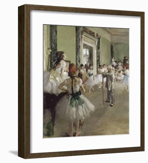 The Ballet Class, 1871-1874-Edgar Degas-Framed Premium Giclee Print