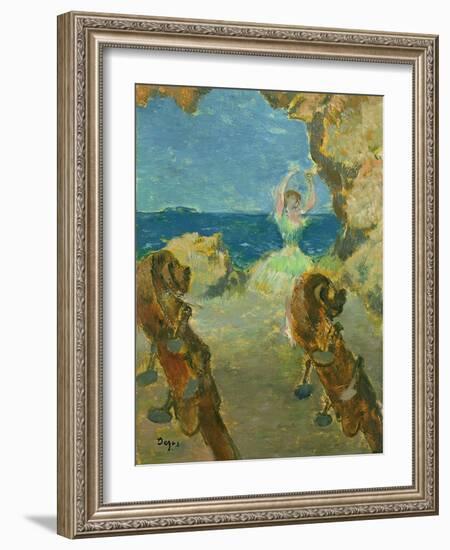 The Ballet Dancer, 1891-Edgar Degas-Framed Giclee Print