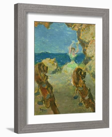 The Ballet Dancer, 1891-Edgar Degas-Framed Giclee Print