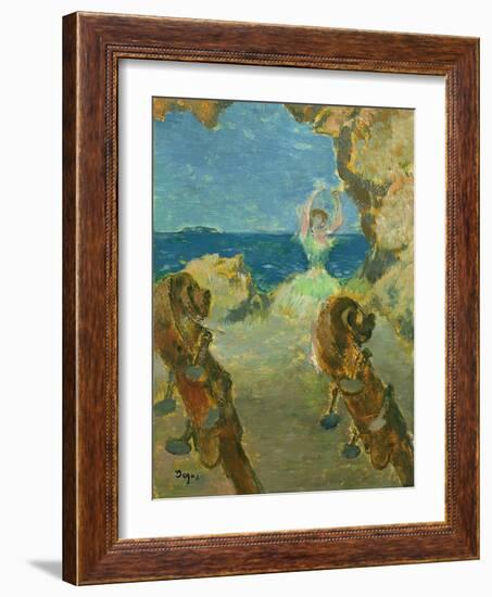 The Ballet Dancer, 1891-Edgar Degas-Framed Giclee Print