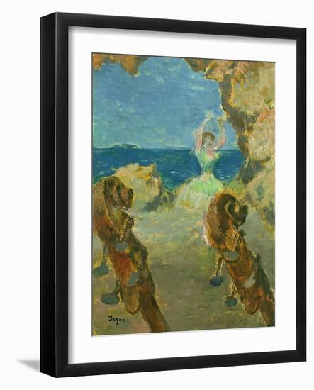 The Ballet Dancer, 1891-Edgar Degas-Framed Giclee Print