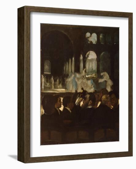 The Ballet from "Robert le Diable", 1871-Edgar Degas-Framed Giclee Print