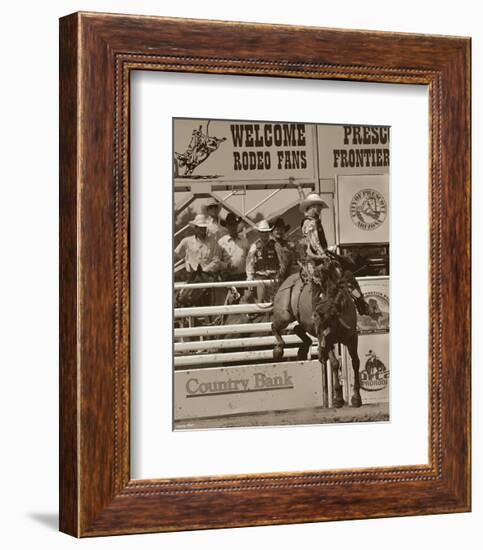 The Ballet of the Rodeo-Barry Hart-Framed Art Print