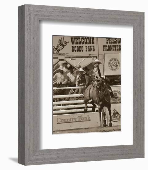 The Ballet of the Rodeo-Barry Hart-Framed Art Print