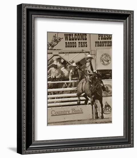 The Ballet of the Rodeo-Barry Hart-Framed Art Print