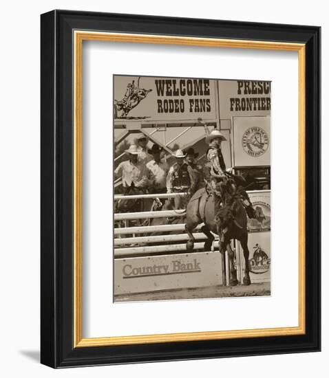 The Ballet of the Rodeo-Barry Hart-Framed Art Print