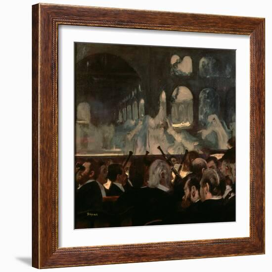 The Ballet Scene from Meyerbeer's Opera "Robert Le Diable," 1876-Edgar Degas-Framed Giclee Print