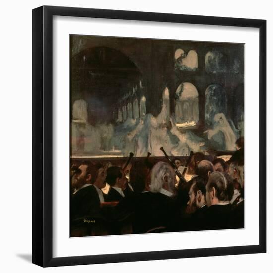 The Ballet Scene from Meyerbeer's Opera "Robert Le Diable," 1876-Edgar Degas-Framed Giclee Print