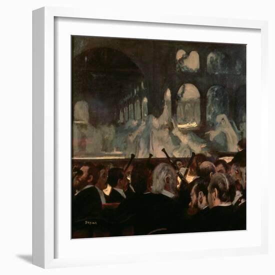 The Ballet Scene from Meyerbeer's Opera "Robert Le Diable," 1876-Edgar Degas-Framed Giclee Print