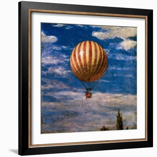 The Balloon, 1878-Paul von Szinyei-Merse-Framed Giclee Print