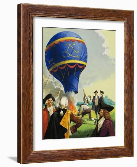 The Balloon Brothers-Severino Baraldi-Framed Giclee Print