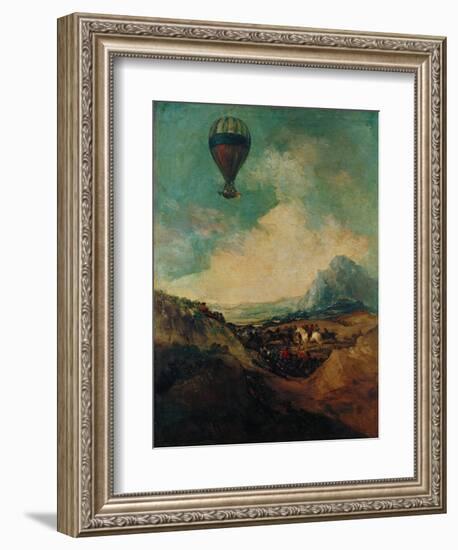 The Balloon, or the Rising of the Montgolfiere-Suzanne Valadon-Framed Giclee Print