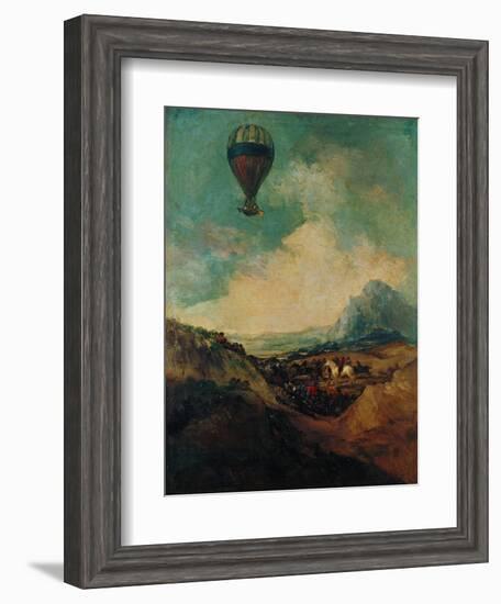 The Balloon, or the Rising of the Montgolfiere-Suzanne Valadon-Framed Giclee Print