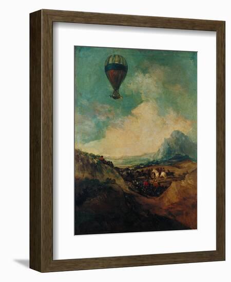 The Balloon, or the Rising of the Montgolfiere-Suzanne Valadon-Framed Giclee Print