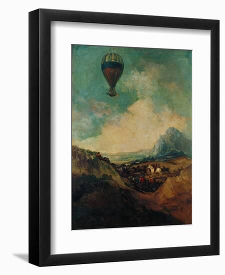 The Balloon, or the Rising of the Montgolfiere-Suzanne Valadon-Framed Giclee Print