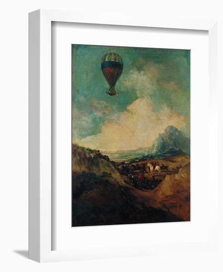 The Balloon, or the Rising of the Montgolfiere-Suzanne Valadon-Framed Giclee Print