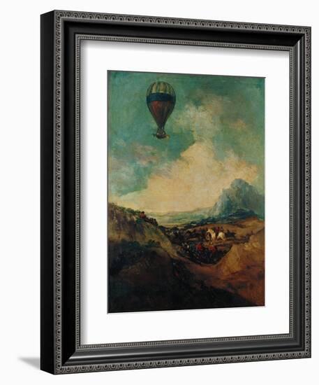 The Balloon, or the Rising of the Montgolfiere-Suzanne Valadon-Framed Giclee Print