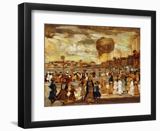 The Balloon-Maurice Brazil Prendergast-Framed Giclee Print