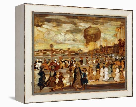 The Balloon-Maurice Brazil Prendergast-Framed Premier Image Canvas