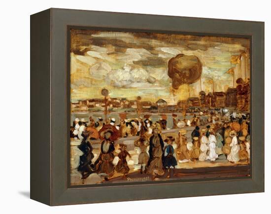 The Balloon-Maurice Brazil Prendergast-Framed Premier Image Canvas