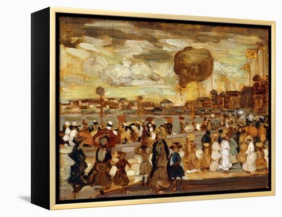 The Balloon-Maurice Brazil Prendergast-Framed Premier Image Canvas