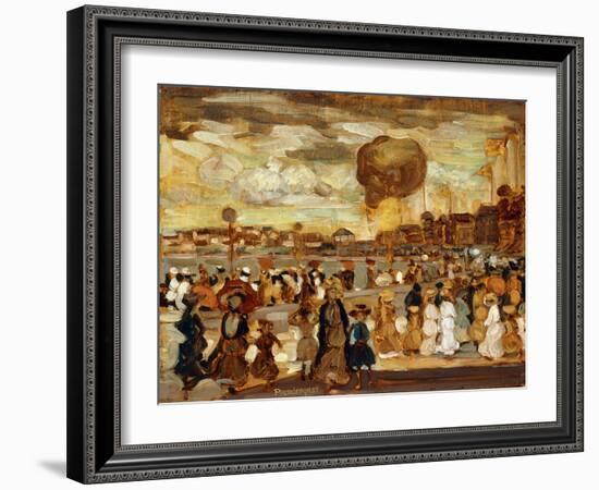 The Balloon-Maurice Brazil Prendergast-Framed Giclee Print