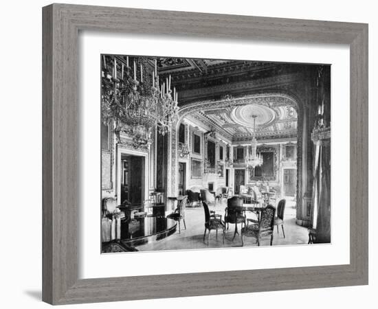 The Ballroom, Devonshire House, 1908-J & Sons Russell-Framed Giclee Print