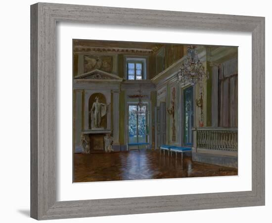 The Ballroom of the Lazienki Palace-Stanislav Yulianovich Zhukovsky-Framed Giclee Print