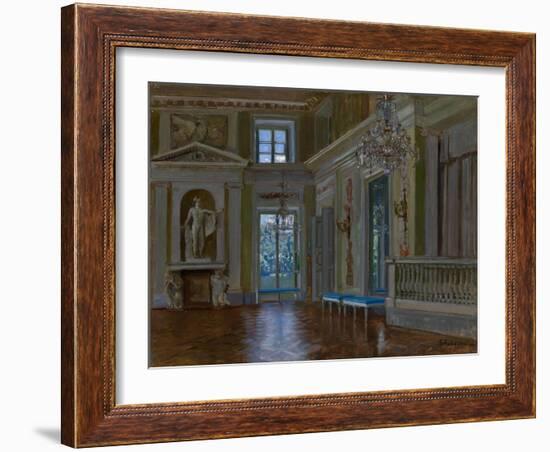 The Ballroom of the Lazienki Palace-Stanislav Yulianovich Zhukovsky-Framed Giclee Print