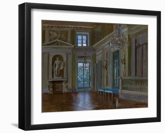 The Ballroom of the Lazienki Palace-Stanislav Yulianovich Zhukovsky-Framed Giclee Print