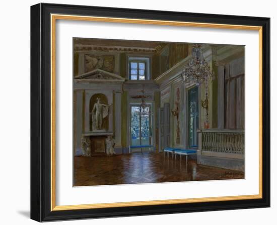 The Ballroom of the Lazienki Palace-Stanislav Yulianovich Zhukovsky-Framed Giclee Print