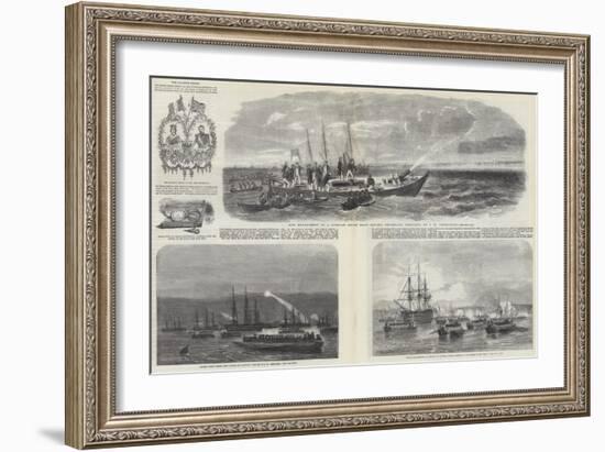 The Baltic Fleet-John Wilson Carmichael-Framed Giclee Print