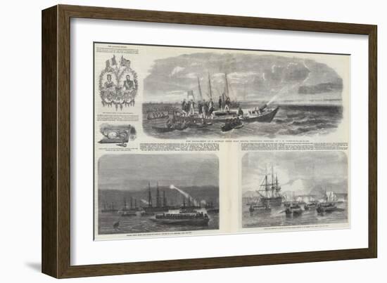 The Baltic Fleet-John Wilson Carmichael-Framed Giclee Print