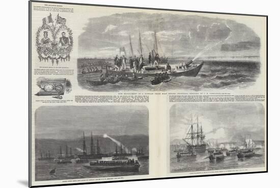 The Baltic Fleet-John Wilson Carmichael-Mounted Giclee Print