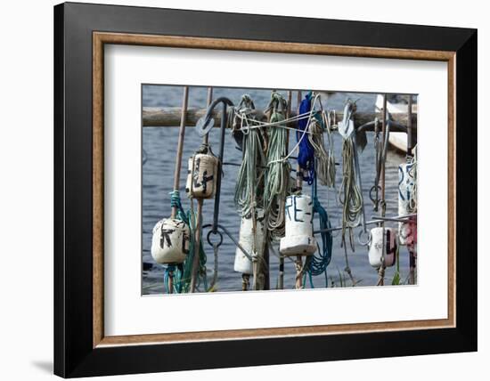 The Baltic Sea, Dar§, Fishing, Buoys-Catharina Lux-Framed Photographic Print