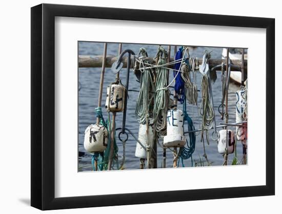 The Baltic Sea, Dar§, Fishing, Buoys-Catharina Lux-Framed Photographic Print