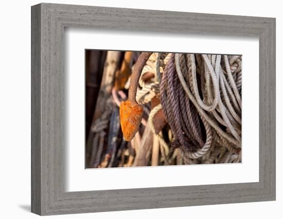 The Baltic Sea, Fishing, Ropes and Hooks-Catharina Lux-Framed Photographic Print