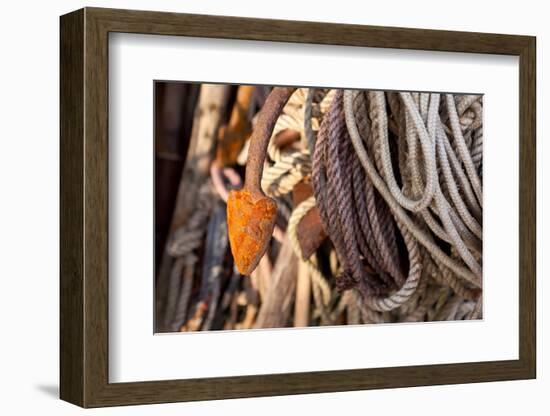 The Baltic Sea, Fishing, Ropes and Hooks-Catharina Lux-Framed Photographic Print