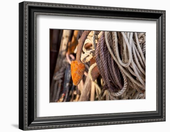 The Baltic Sea, Fishing, Ropes and Hooks-Catharina Lux-Framed Photographic Print