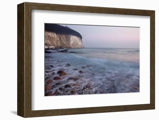 The Baltic Sea, National Park Jasmund, Beach and Chalk Rocks-Catharina Lux-Framed Photographic Print