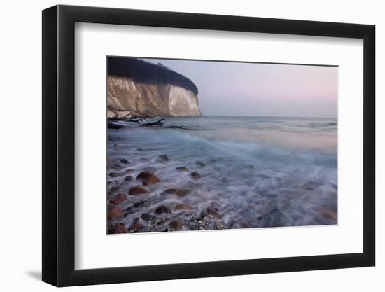 The Baltic Sea, National Park Jasmund, Beach and Chalk Rocks-Catharina Lux-Framed Photographic Print