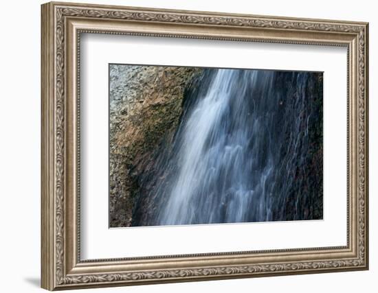 The Baltic Sea, National Park Jasmund, Waterfall-Catharina Lux-Framed Photographic Print