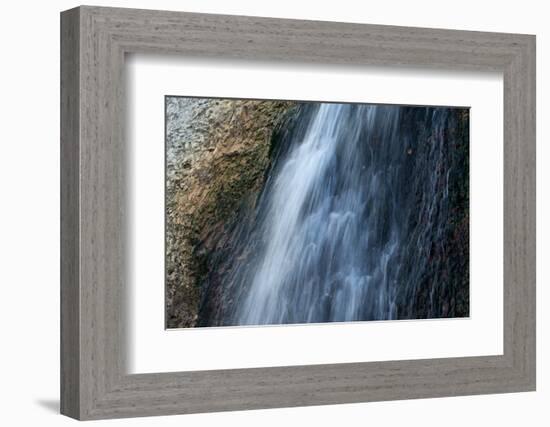 The Baltic Sea, National Park Jasmund, Waterfall-Catharina Lux-Framed Photographic Print