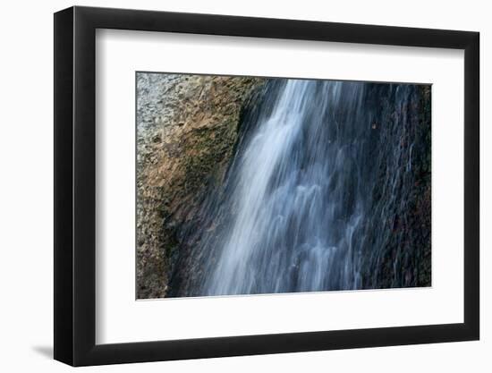 The Baltic Sea, National Park Jasmund, Waterfall-Catharina Lux-Framed Photographic Print