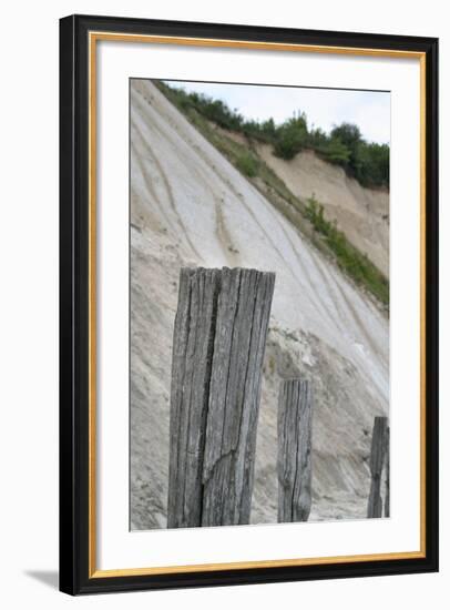 The Baltic Sea, RŸgen, Coast Near Cape Arkona, Old Groynes-Catharina Lux-Framed Photographic Print