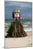 The Baltic Sea, RŸgen, North Beach, Neptune Figure-Catharina Lux-Mounted Photographic Print