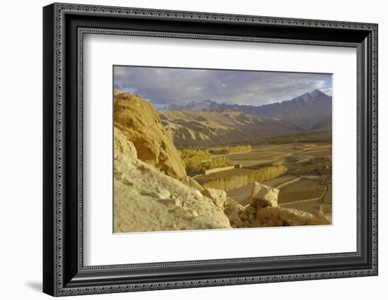 The Bamiyan Valley and the Koh-I-Baba Range of Mountains, Afghanistan-Sybil Sassoon-Framed Photographic Print